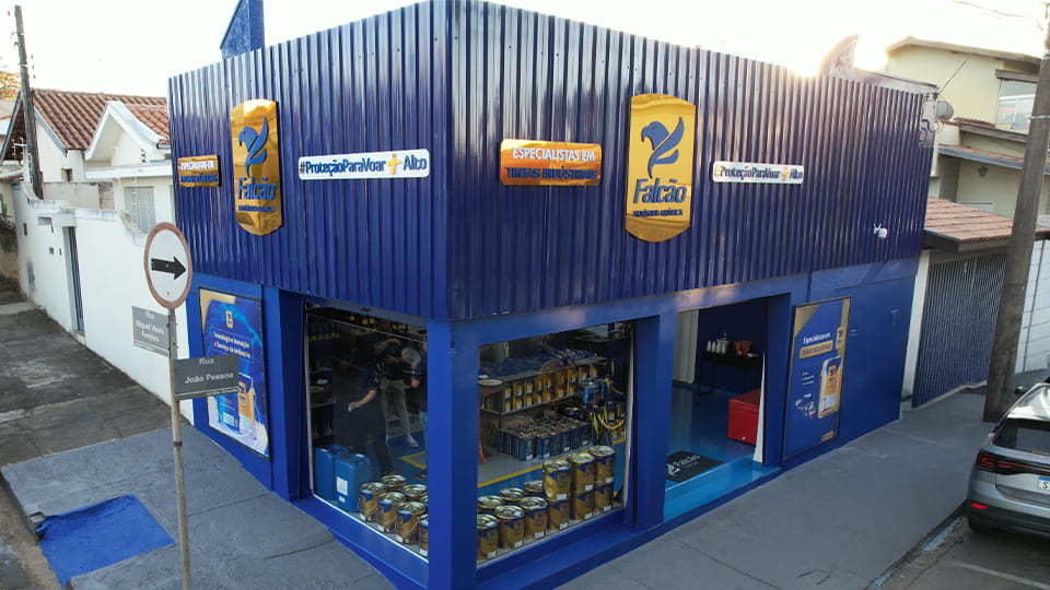 Franquia Falcão Tintas São João da Boa Vista!